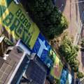 Mais de 250 voluntários transformam rua da Morada do Sol em grande celebração da Copa do Mundo em Rio Verde-GO